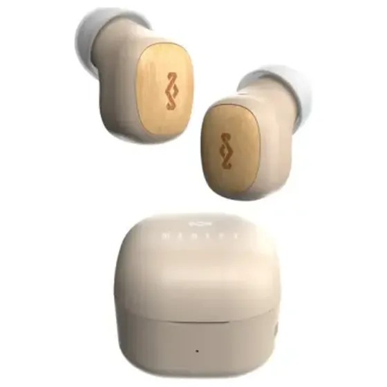 Ყურსასმენი უსადენო House OF Marley Smile Jamaica TWS EM-Je124 Bluetooth Ipx5 კრემისფერი თბილისი