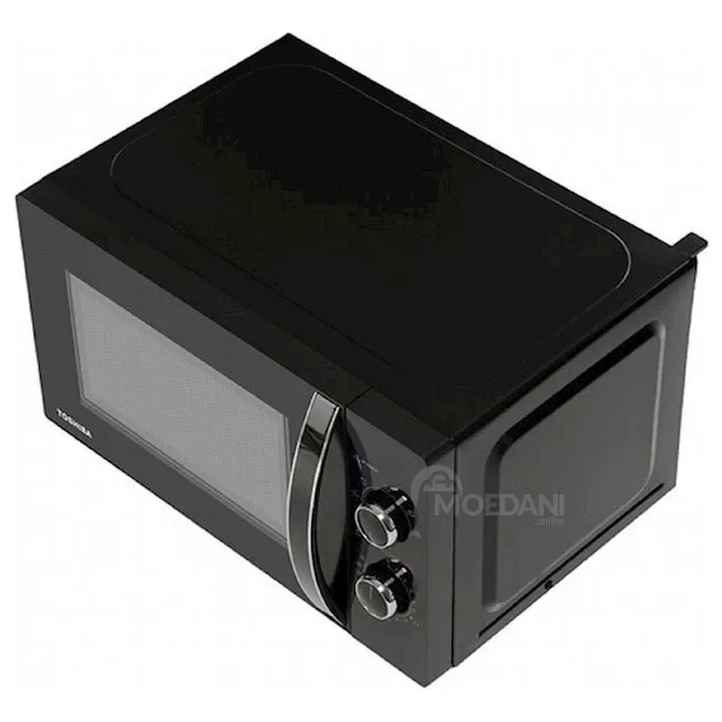 Მიკროტალღური ღუმელი სოლო Toshiba MW-Mm20P(BK) 20 ლიტრი 800W შავი თბილისი - photo 2