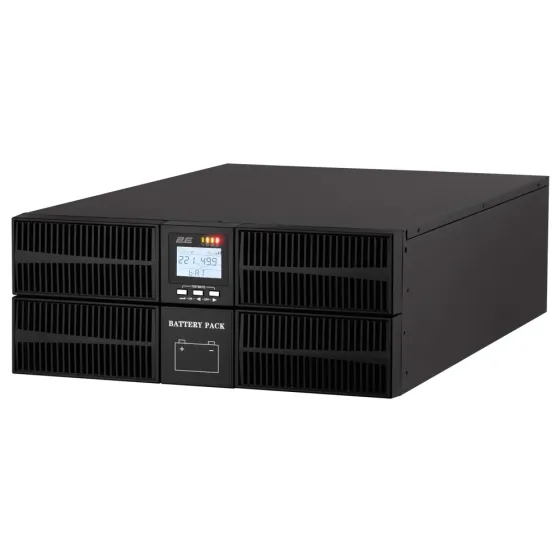 Უწყვეტი კვების წყარო 2E Sd10000Rt, 10Kva, Rt4U, LCD, USB, RS-232, Terminal IN&OUT, UPS, Black თბილისი