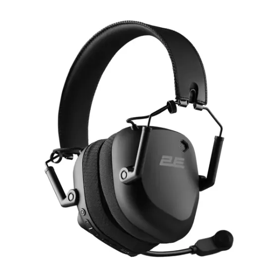 Ყურსასმენი 2E 2E-Hg365Bk-WL Hg365, Gaming Headset, Wireless, USB, Bluetooth, Black თბილისი