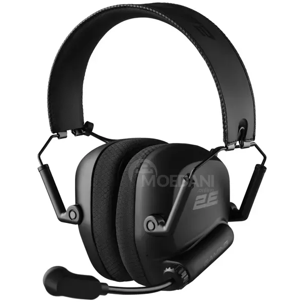 Ყურსასმენი 2E 2E-Hg365Bk-WL Hg365, Gaming Headset, Wireless, USB, Bluetooth, Black თბილისი - photo 1
