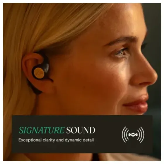 Უსადენო ყურსასმენი House OF Marley Liberate Open Earbuds EM-Je104 კრემისფერი თბილისი