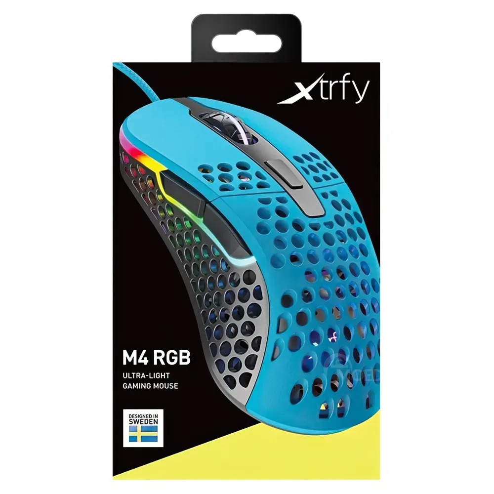 Მაუსი Xtrfy M4 RGB Wired Gaming Mouse, USB, Blue თბილისი - photo 7