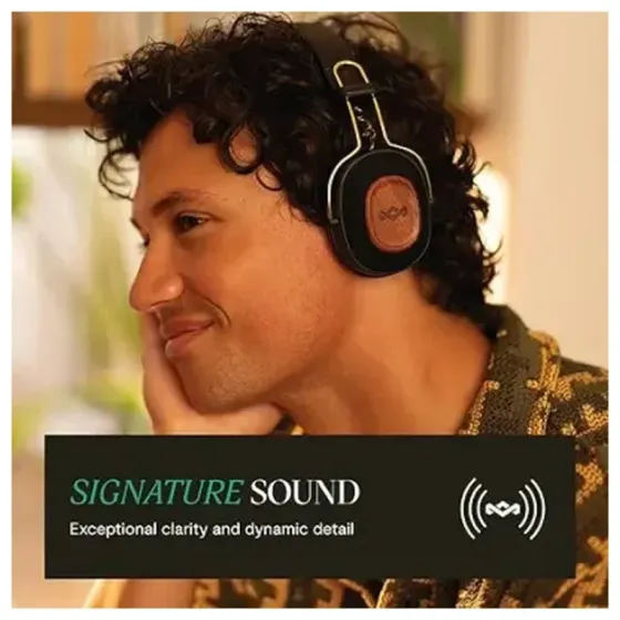 Უკაბელო ყურსასმენი House OF Marley Positive Vibration Riddim EM-Jh135 Cream თბილისი