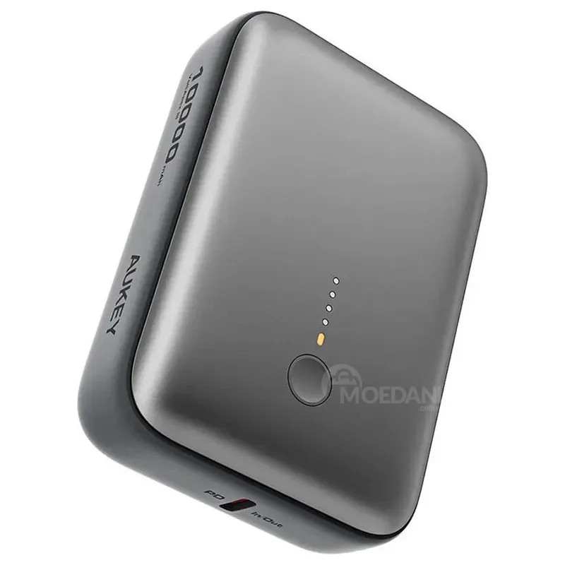 Პორტატული დამტენი Aukey PB-Y55 10000Mah 22.5W Storm Gray თბილისი - photo 1