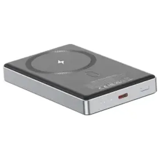 Პორტატული დამტენი Power Bank Canyon Oncharge 510 10000 MAH Magsafe PD 20W მუქი ნაცრისფერი (CNS-Cpb51 თბილისი