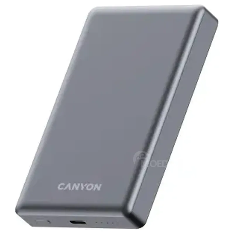 Პორტატული დამტენი Power Bank Canyon Oncharge 510 10000 MAH Magsafe PD 20W მუქი ნაცრისფერი (CNS-Cpb51 თბილისი - photo 4