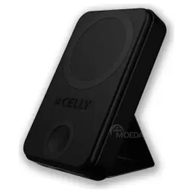 Პორტატული დამტენი Power Bank Celly 10W Wireless + Apple Watch Charger 10000Mah Magsafe შავი თბილისი - photo 2