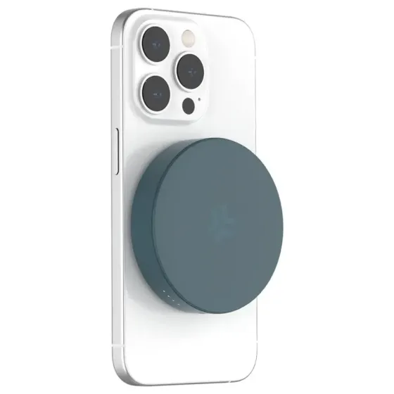 Პორტატული დამტენი Celly Powerbank Circle Magsafe 3000 MAH ლურჯი თბილისი