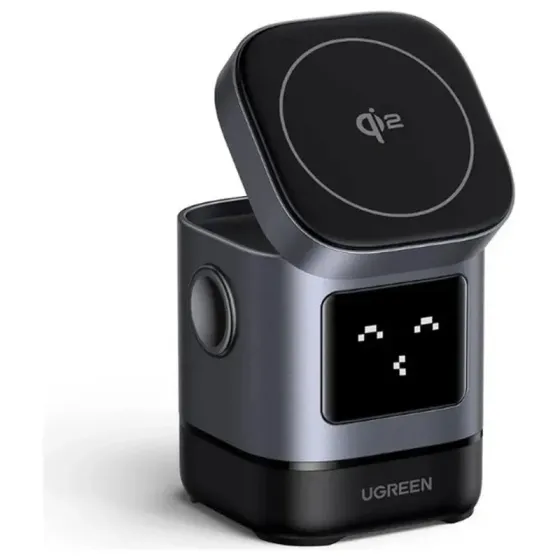 Უსადენო დამტენი 2-IN-1 მაგნიტური Ugreen UNO W709 (45775) 15W QI2 თბილისი