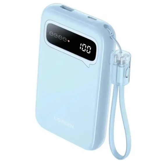Პორტატული დამტენი Power Bank Ugreen Pb522 ლურჯი თბილისი