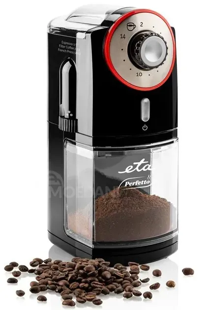 Кофемолка ETA 006890000 Perfetto Coffee Grinder 100 Вт, черная Тбилиси - изображение 2