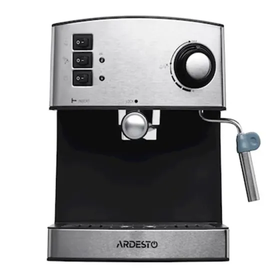 Ardesto YCM-E1600 Pump Espresso Coffee Maker არის თანამედროვე და მაღალი ხარისხის ყავის აპარატი თბილისი