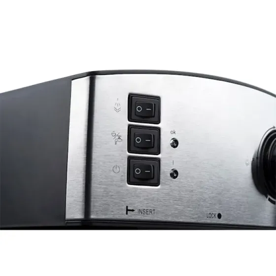 Ardesto YCM-E1600 Pump Espresso Coffee Maker არის თანამედროვე და მაღალი ხარისხის ყავის აპარატი თბილისი