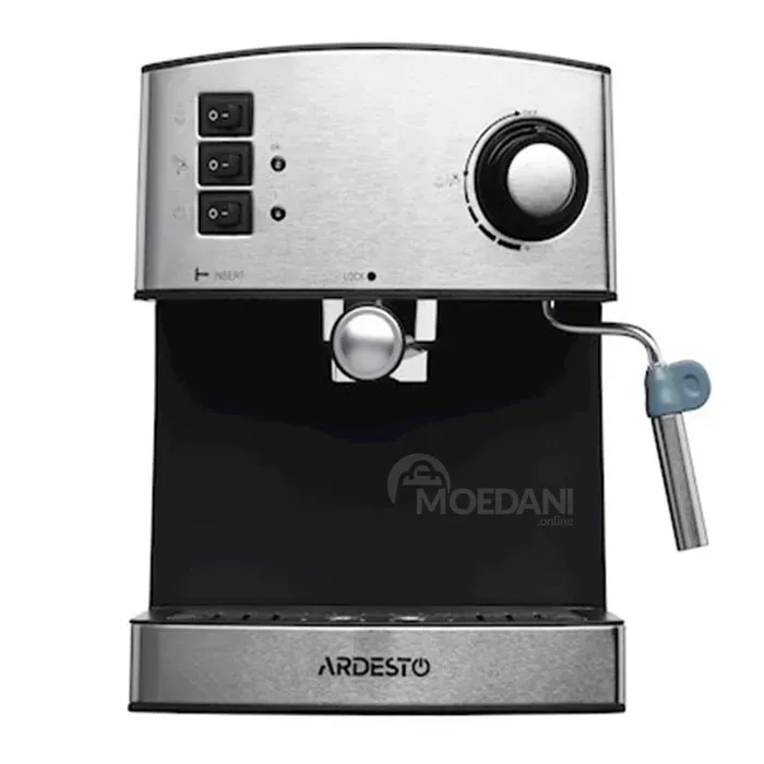 Ardesto YCM-E1600 Pump Espresso Coffee Maker არის თანამედროვე და მაღალი ხარისხის ყავის აპარატი თბილისი - photo 1