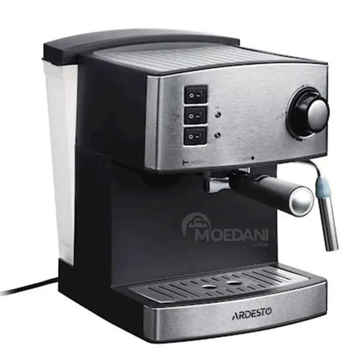 Ardesto YCM-E1600 Pump Espresso Coffee Maker არის თანამედროვე და მაღალი ხარისხის ყავის აპარატი თბილისი - photo 4