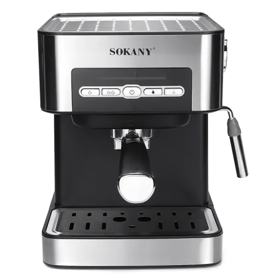Ესპრესოს ყავის აპარატი Sokany SK-6862 (850 W) გარანტიით თბილისი