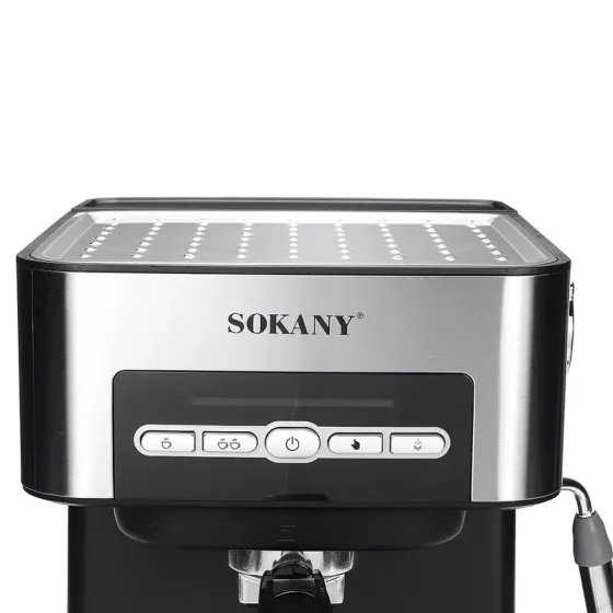 Ესპრესოს ყავის აპარატი Sokany SK-6862 (850 W) გარანტიით თბილისი