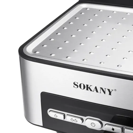 Ესპრესოს ყავის აპარატი Sokany SK-6862 (850 W) გარანტიით თბილისი
