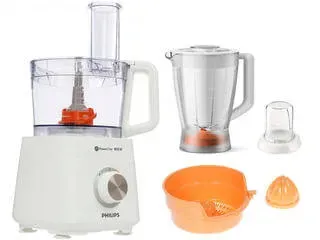 Კომბაინი Philips Hr7520/00 850 W (ბლენდერი, ჩოფერი, ხორცსაკეპი, სლაისერი, წვენსაწური და მიქსერი) თბილისი - photo 2