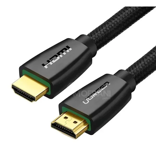 Hdmi კაბელი Ugreen Hd118 (40409) 4K UHD High Speed Hdmi 2.0 Cable 1.5M Black თბილისი - photo 2