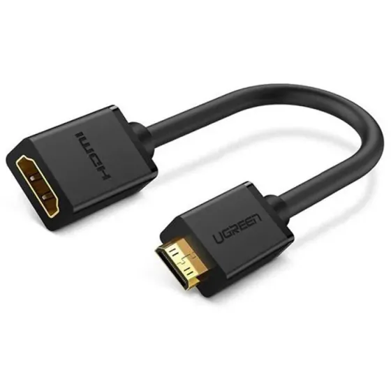 Კაბელი Ugreen Mini Hdmi Male TO Hdmi Female Adapter Cable 22 CM (Black) 20137 თბილისი