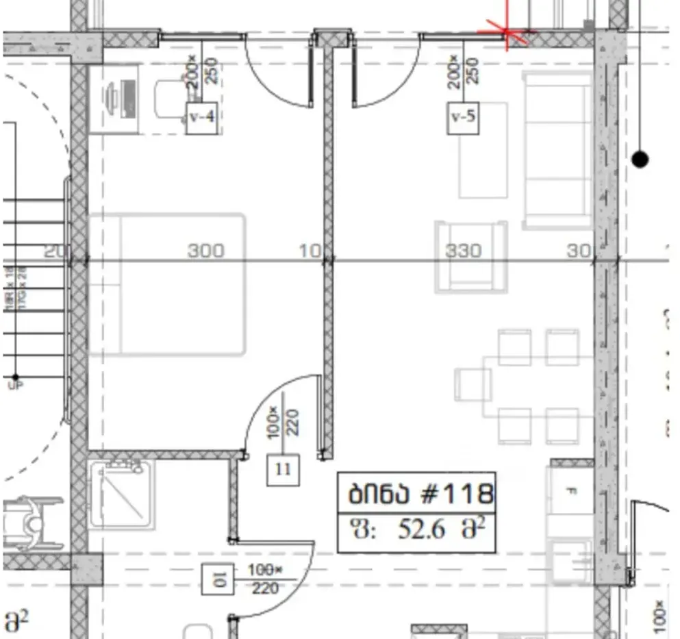 იყიდება 2 ოთახიანი ბინას 65მ² 16/18 სართ თბილისი - photo 1