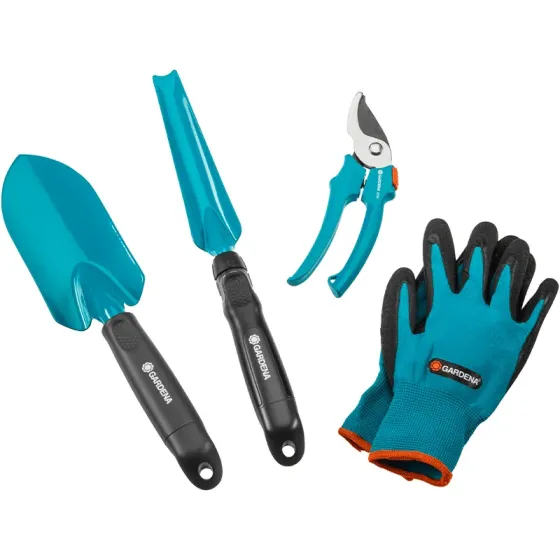 Ბაღის ხელის ინსტრუმენტების ნაკრები Gardena Basic SET Handtools თბილისი