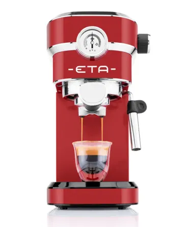 Ყავის აპარატი წითელი ფერის ETA Storio თბილისი