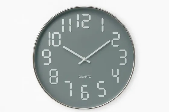 Კედლის საათი პლასტმასის 17464 თბილისი