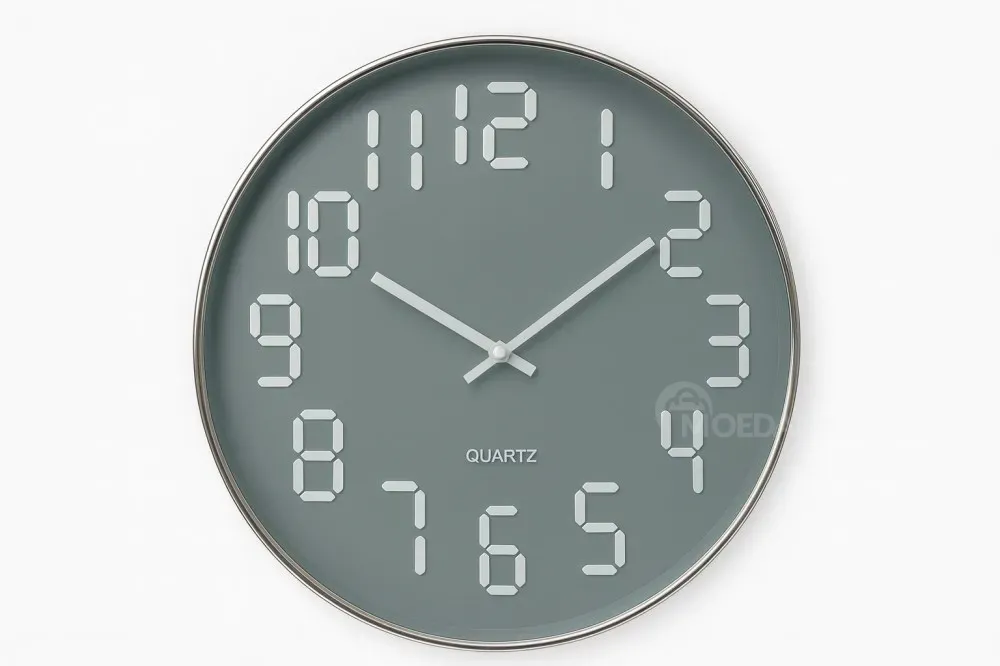 Კედლის საათი პლასტმასის 17464 თბილისი - photo 1