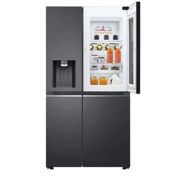 Холодильник LG GR-X267Cqew.Amcqmer (без системы No Frost, 617 л), черный. Тбилиси