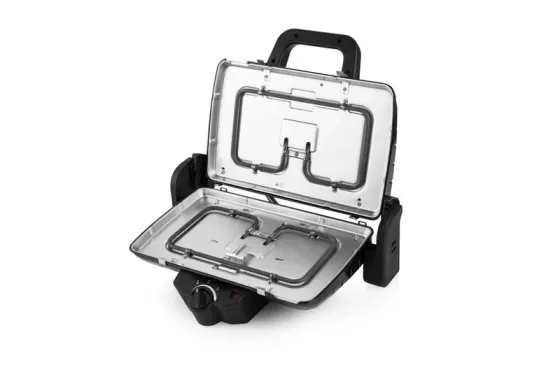 The Eta415590000 Livero electric grill in black is a modern and powerful appliance. Tbilisi