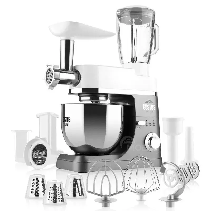 Food processor ETA 412890010 Gustus IV Gulliver white/gray Tbilisi - photo 1