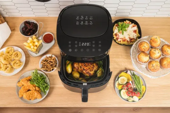 Airfryer ETA 316890000 Fritta Digi (1800W, 7.2L) Black Tbilisi