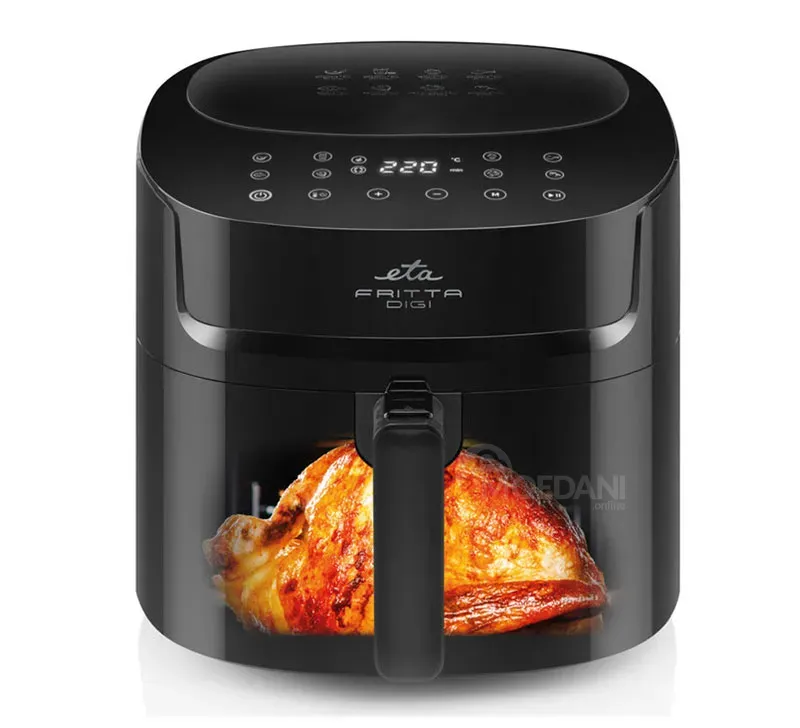 Airfryer ETA 316890000 Fritta Digi (1800W, 7.2L) Black Tbilisi - photo 1
