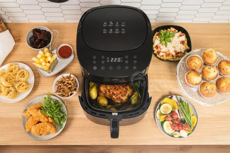 Airfryer ETA 316890000 Fritta Digi (1800W, 7.2L) Black Tbilisi - photo 6