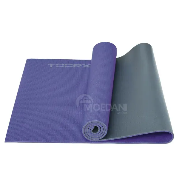 Коврик для йоги Toorx Mat177 фиолетовый 173x60 см Тбилиси - изображение 1