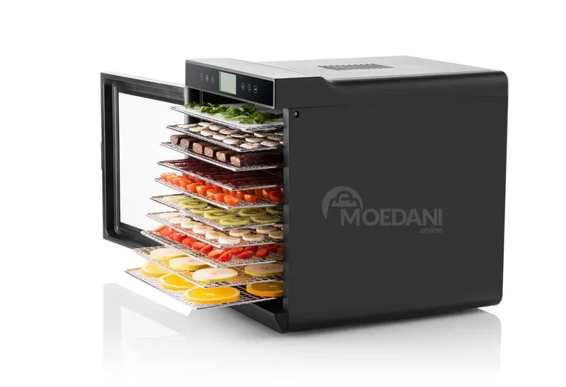 Ხილისა და ბოსტნეულის გამოსაშრობი აპარატი ETA 230290000 AIR II შავი თბილისი - photo 2