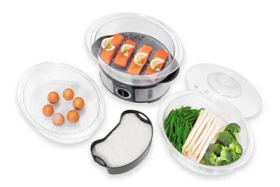 Пароварка ETA 013490000, серебристая. Тбилиси