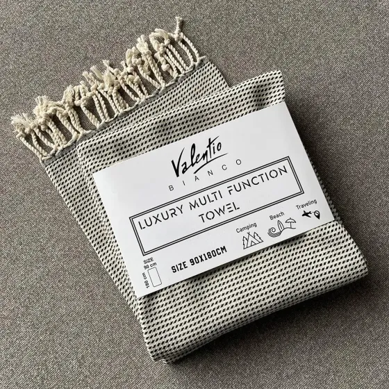 Multifunctional plaid in gray color 90x180 cm Tbilisi