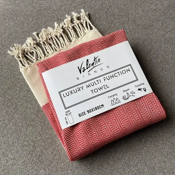 Multifunctional plaid red 90x180 cm Tbilisi