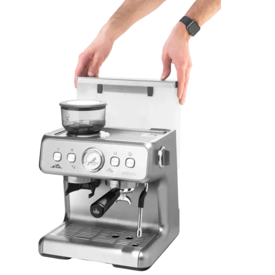 Ყავის აპარატი ETA 718190000 Baricelo ვერცხლისფერი თბილისი