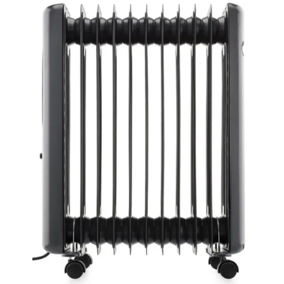 Масляный радиатор ETA Eta262590000 Sole Smart, 2500 Вт, черный. Тбилиси