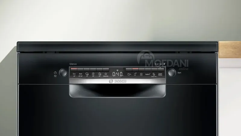 Ჭურჭლის სარეცხი მანქანა Bosch Sms4Imb62Q შავი თბილისი - photo 3