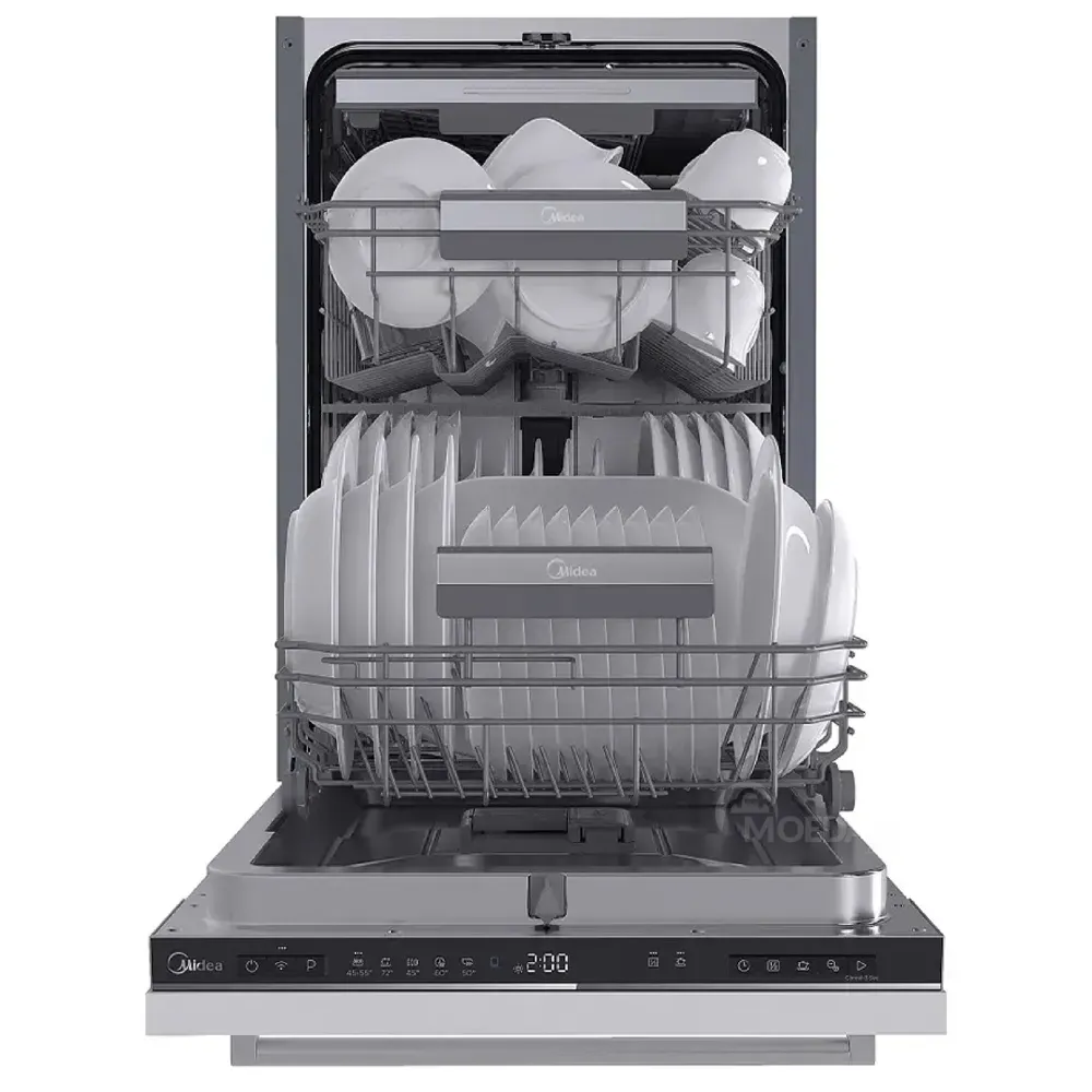 Ჩასაშენებელი ჭურჭლის სარეცხი მანქანა Midea Mid45S340I თეთრი თბილისი - photo 3