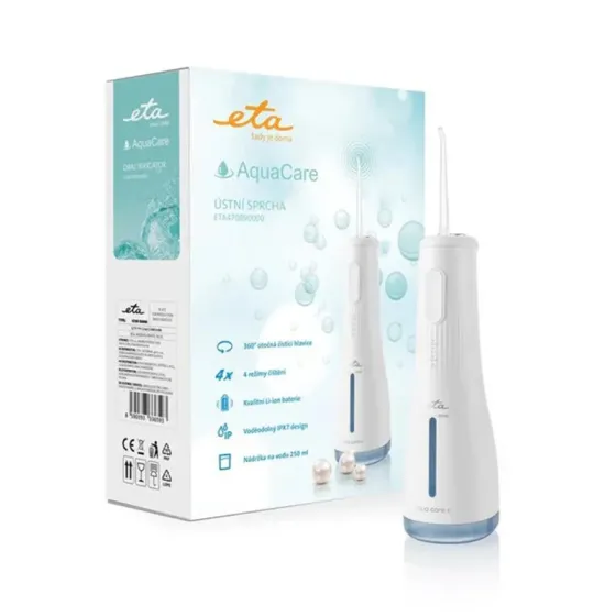 Oral irrigator ETA 470890000 Aquacare II White Tbilisi