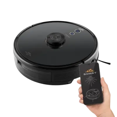 Რობოტი მტვერსასრუტი ETA 522990010 Master Robotic Vacuum Cleaner With Smart Application Black თბილისი