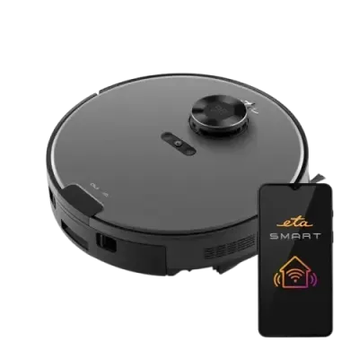 Რობოტი მტვერსასრუტი Aurum Robotic Vacuum Cleaner With Smart Application Black თბილისი