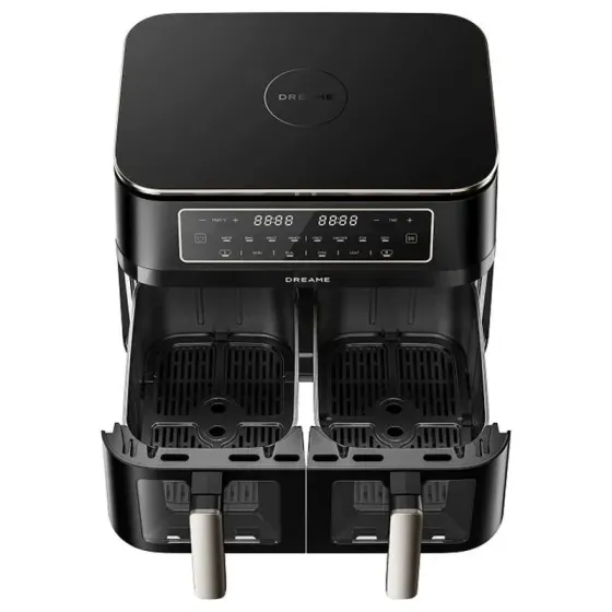 Аэрофритюрница с двумя отделениями Dreame AIR Fryer Dz30, 11 литров, черная. Тбилиси